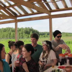 Гостиница Farm Camping Nikola Lenivets в Калуге отзывы, цены и фото номеров - забронировать гостиницу Farm Camping Nikola Lenivets онлайн Калуга питание фото 2