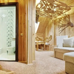 Art Hotel Vykrutasy 3* Люкс с различными типами кроватей фото 14