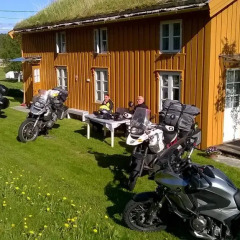 Отель Feriehus ved Saltstraumen спортивное сооружение