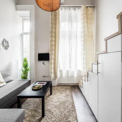 Отель Erzsébet Apartmanok Апартаменты с различными типами кроватей фото 5