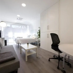 Отель Pension T5 Donostia Suites Номер Делюкс с различными типами кроватей фото 10
