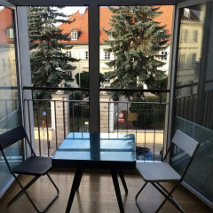 Отель Dluga Apartament Old Town балкон