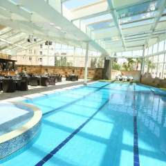 Отель Bristol Hotel Иордания, Амман - 1 отзыв об отеле, цены и фото номеров - забронировать отель Bristol Hotel онлайн бассейн фото 2