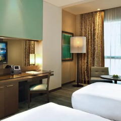 Отель Park Rotana 5* Стандартный номер с различными типами кроватей фото 3