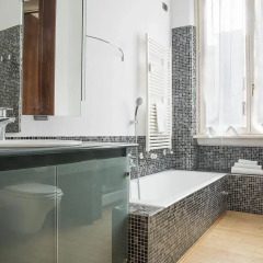 Отель easyhomes - Brera Fatebenefratelli Италия, Милан - отзывы, цены и фото номеров - забронировать отель easyhomes - Brera Fatebenefratelli онлайн ванная