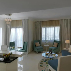 Отель DAMAC Maison Mall Street 5* Номер Делюкс с различными типами кроватей фото 5