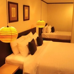 Bangkok Inter Place Hotel 4* Семейный номер Делюкс разные типы кроватей фото 2