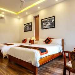 Отель An Bang Beach Dolphin Homestay Hoi An 2* Стандартный номер с различными типами кроватей фото 3