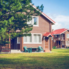 Гостиница Комплекс отдыха Завидово 4* Коттедж разные типы кроватей фото 13