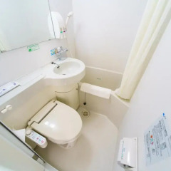 Отель Super Hotel Asakusa Япония, Токио - отзывы, цены и фото номеров - забронировать отель Super Hotel Asakusa онлайн ванная