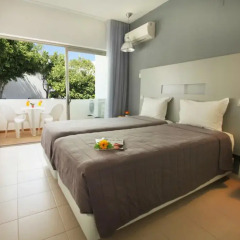 Carvi Beach Hotel 3* Стандартный номер разные типы кроватей фото 7
