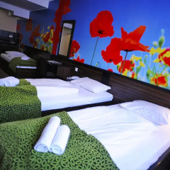 Green Hotel Budapest 4* Улучшенный номер с двуспальной кроватью фото 2