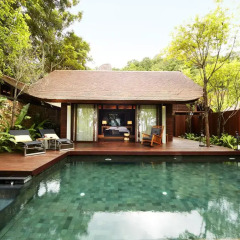Отель The Tubkaak Krabi Boutique Resort 5* Улучшенный номер с различными типами кроватей фото 3