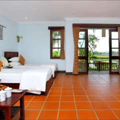 Отель Hoi An Riverside Resort & Spa 4* Люкс с различными типами кроватей фото 9