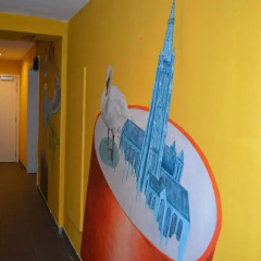 St Christophers Inn Hostel at The Bauhaus Кровать в общем номере с двухъярусной кроватью фото 6