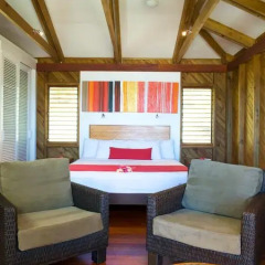 Отель Wananavu Beach Resort 4* Бунгало с различными типами кроватей фото 8