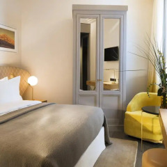Отель Hôtel Le Marianne 4* Стандартный номер с различными типами кроватей фото 6