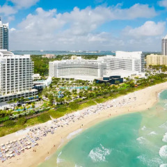 Отель Fontainebleau Miami Beach 4* Номер Делюкс с различными типами кроватей фото 15
