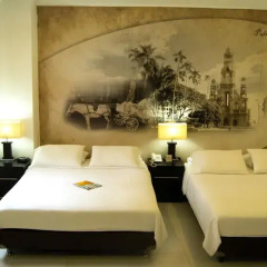 Hotel Puerta de San Antonio 3* Улучшенный номер с различными типами кроватей фото 4