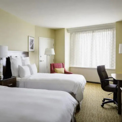 Отель Crystal City Marriott at Reagan National Airport США, Арлингтон - отзывы, цены и фото номеров - забронировать отель Crystal City Marriott at Reagan National Airport онлайн комната для гостей фото 5