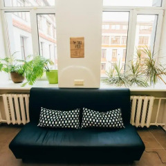 V4Vilnius Hostel Кровать в общем номере с двухъярусной кроватью фото 11