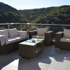 Отель Panorama Penthouse & Studios Улучшенная студия с различными типами кроватей фото 4