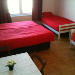 Апартаменты Caterina Private Rooms and Apartments Стандартный номер с различными типами кроватей (общая ванная комната) фото 32