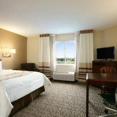 Отель Hawthorn Suites by Wyndham Chicago Schaumburg 3* Студия с различными типами кроватей фото 4