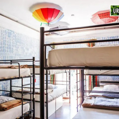 Urban Garden Hostel Кровать в общем номере с двухъярусной кроватью фото 4