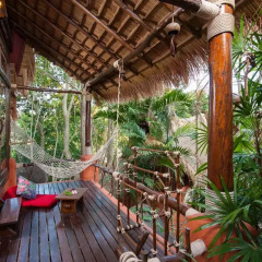 Отель Koh Tao Cabana Resort 4* Коттедж с различными типами кроватей