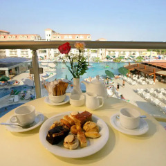 Grand Pearl Beach Resort & SPA Турция, Сиде - отзывы, цены и фото номеров - забронировать отель Grand Pearl Beach Resort & SPA онлайн питание фото 2
