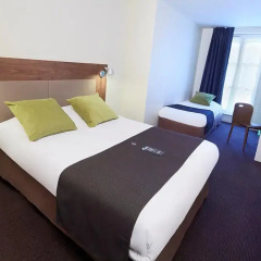 Отель Campanile Lyon Centre - Gare Perrache - Confluence 3* Стандартный номер с различными типами кроватей фото 3