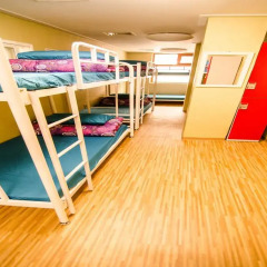 Kimchee Sinchon Guesthouse - Hostel Кровать в женском общем номере с двухъярусной кроватью фото 12