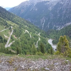Отель Pension Tannenhof Лачес приотельная территория