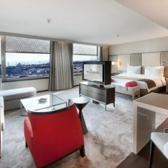 The Marmara Taksim 5* Люкс Bosphorus с двуспальной кроватью фото 7