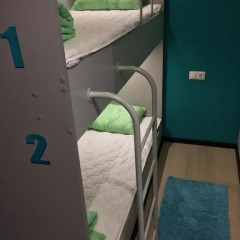 Art Hostel Bragino Кровать в общем номере с двухъярусной кроватью фото 10