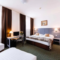 Central Hotel Prague 3* Улучшенный номер с различными типами кроватей