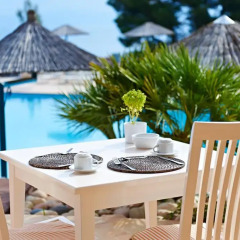 Отель Alia Palace Luxury Hotel and Villas Греция, Пефкохори - 1 отзыв об отеле, цены и фото номеров - забронировать отель Alia Palace Luxury Hotel and Villas онлайн балкон