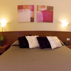 Hotel Cervia Стандартный номер с двуспальной кроватью (общая ванная комната)