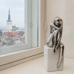 Апартаменты Tallinn City Apartments Toompea Old Town Таллин ванная