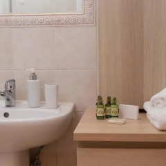 Отель Aelia Suites Греция, Остров Санторини - отзывы, цены и фото номеров - забронировать отель Aelia Suites онлайн ванная