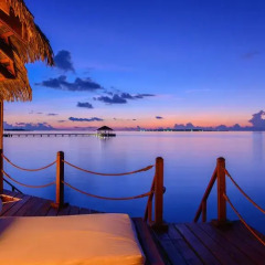 Отель Adaaran Prestige Water Villas Медупару бассейн фото 3
