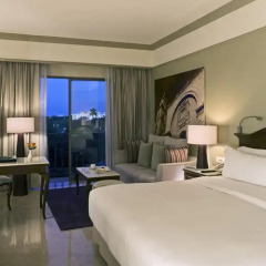 Отель Fiesta Americana Merida 4* Улучшенный номер с различными типами кроватей фото 4