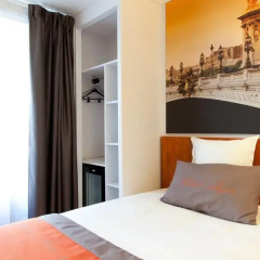 Отель Hôtel Alyss Saphir Cambronne Eiffel 3* Стандартный номер с различными типами кроватей фото 4