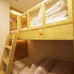 Отель STEP INN Myeongdong 1 3* Стандартный номер с двухъярусной кроватью фото 4