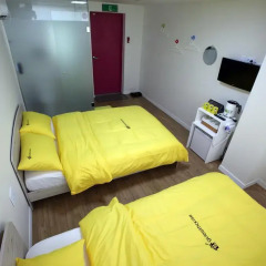 Отель 24 Guesthouse Namsan 2* Стандартный номер с различными типами кроватей фото 3