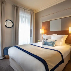 Отель Le Tourville Eiffel 4* Стандартный номер с двуспальной кроватью фото 3