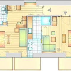 Hotel Bavaria 4* Стандартный номер фото 11