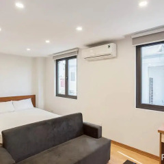 Отель An Nguyen Building Студия с различными типами кроватей фото 5
