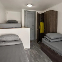 City Hostel Кровать в общем номере двухъярусные кровати фото 5